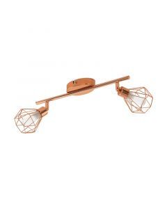 Copper industrial ceiling spotlight steel, Zinedine