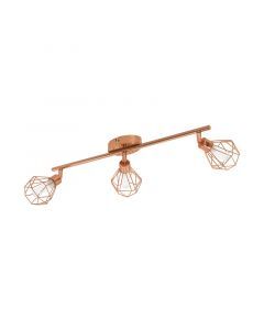 Copper industrial ceiling spotlight steel, Zinedine