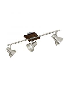Wood ceiling spotlight brown, Olmo