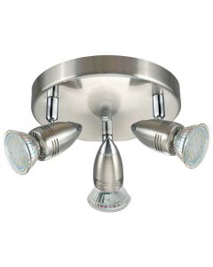 Chrome ceiling spotlight steel, Elwin
