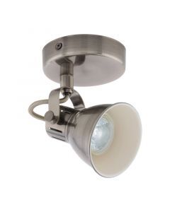 Cream vintage ceiling spotlight steel, Tinke