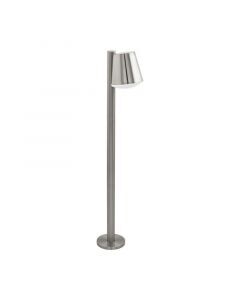 Silver modern outdoor light stainless steel, Aiden, IP44