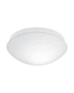 White ceiling light with sensor glass, Mees, IP44