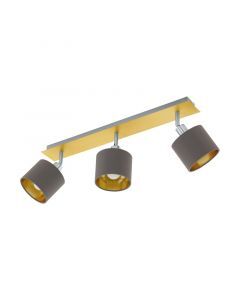 Yellow ceiling spotlight steel, Yaniek