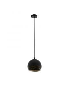 Golden modern pendant light metal, Macey