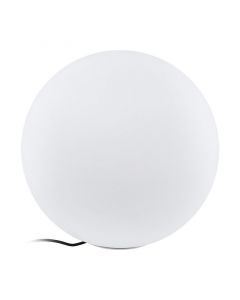 White modern outdoor light plastic, Jovana, IP65, with switch