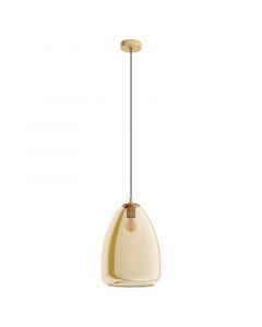 Amber design pendant light glass, Fredericus