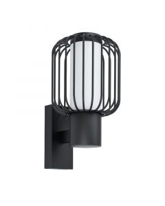 Black modern outdoor light steel, Latife, IP44