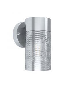 Silver modern outdoor light stainless steel, Liliane, IP44