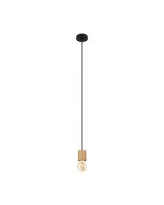 Wooden pendant light, Yannic