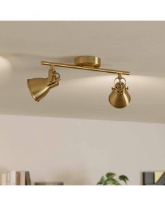 Golden industrial ceiling spotlight aluminium, Tinke