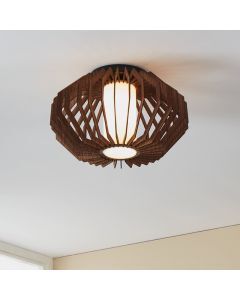 Wood ceiling light brown, Lianda