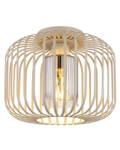 Beige industrial ceiling light metal, Jolanda
