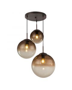 Amber design pendant light glass, Novia