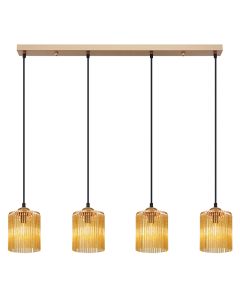 Amber design dining table hanging lamp acrylic, Marthijn