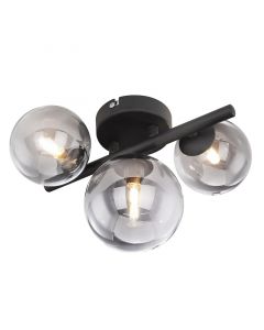 Black design wall light glass, Melinda