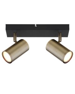 Brass modern ceiling spotlight metal, Pieta