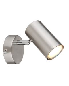 Nickel modern wall spotlight metal, Rainer