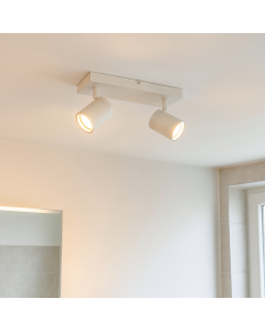 Modern ceiling spotlight white, Ciara, IP44