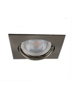 Aluminium recessed light chrome, Ravi