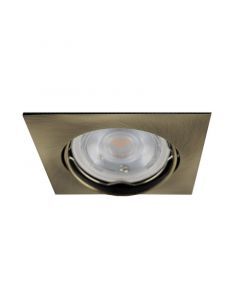 Aluminium recessed light copper, Ravi