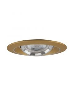 Aluminium recessed light gold, Tycho