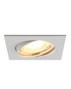 Aluminium recessed light white, Sabien