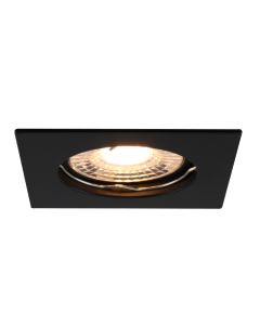 Aluminium recessed light black, Sabien
