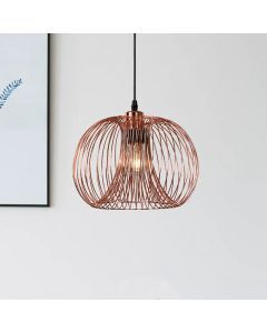 Copper pendant light modern, Vinti