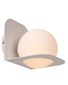 White bathroom wall light modern, Davy, IP44