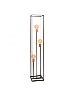 Copper floor lamp modern, Arthur, with switch