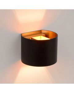 Black up down wall light modern, Xio