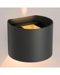 Grey up down wall light modern, Xio
