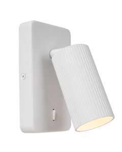 White wall spotlight modern, Clubs, with switch