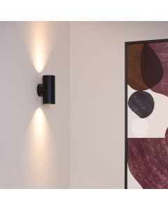 Black up down wall light modern, Bondi