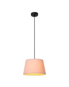 Pink pendant light vintage, Woolly