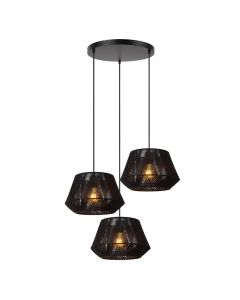 Black pendant light modern, Jessica