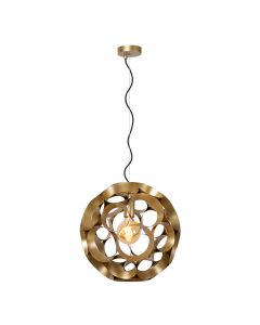 Golden pendant light modern, Hannelore