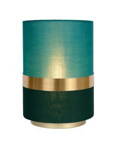 Golden table lamp retro, Tusse, with switch