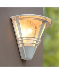 White outdoor light modern, Livia, IP44