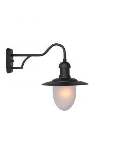 Black outdoor light rustic, Aruba, IP44