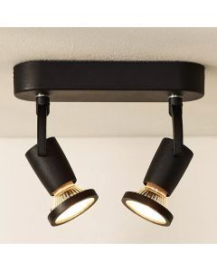 Black ceiling spotlight modern, Jaster