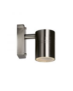 Chrome outdoor light modern, Arne, IP44