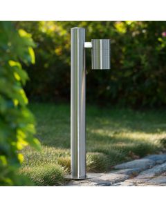 Chrome outdoor light modern, Arne, IP44