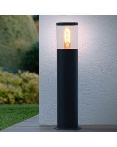 Black outdoor light modern, Fedor, IP44
