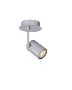 Modern ceiling spotlight grey, Birk
