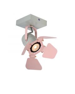 Grey kid's ceiling spotlight modern, Picto
