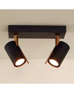 Golden ceiling spotlight modern, Grony