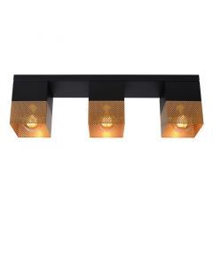 Golden flush ceiling light modern, Renate