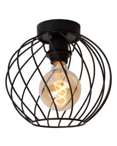 Black ceiling light classic, Danza